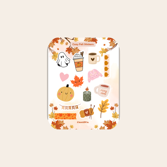 Cozy Fall Stickersheet